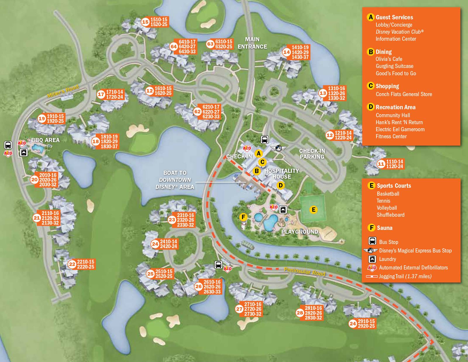 New look 2013 Resort Hotel maps - Photo 23 of 37