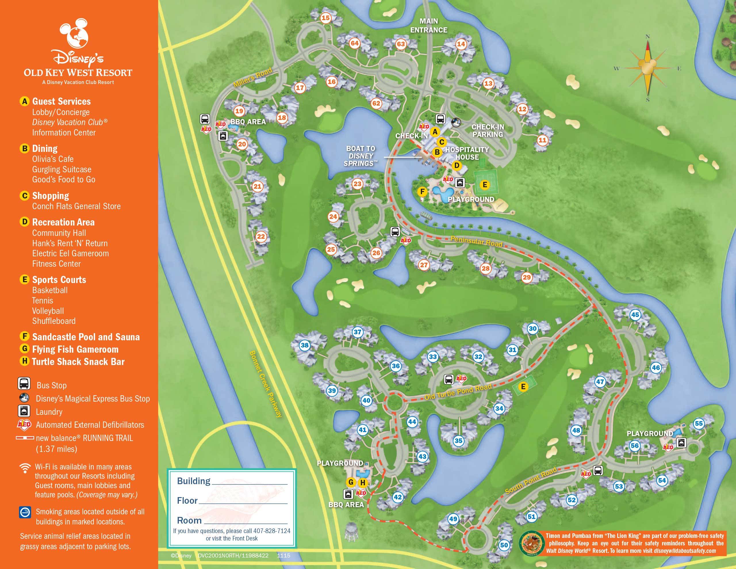 April 2017 Walt Disney World Resort Hotel Maps - Photo 26 of 33