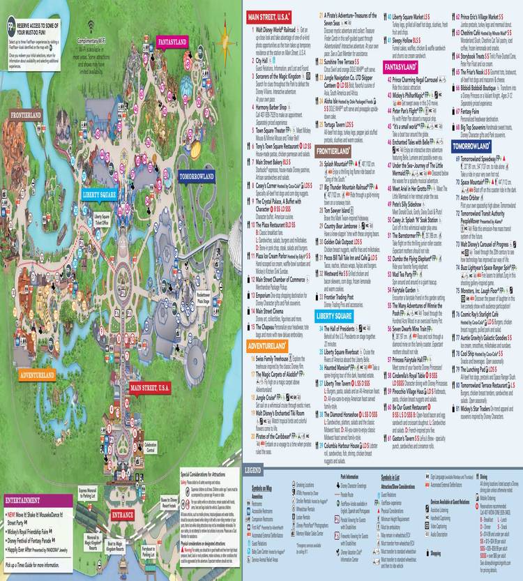 January 19 Walt Disney World Park Maps January 19 Walt Disney World Park Maps