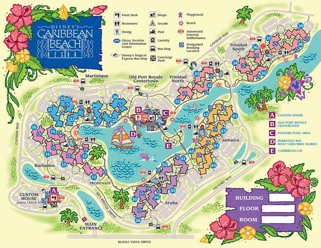 Map Of Disney World Resorts 2020 Resort Maps 2008 - Photo 6 Of 17