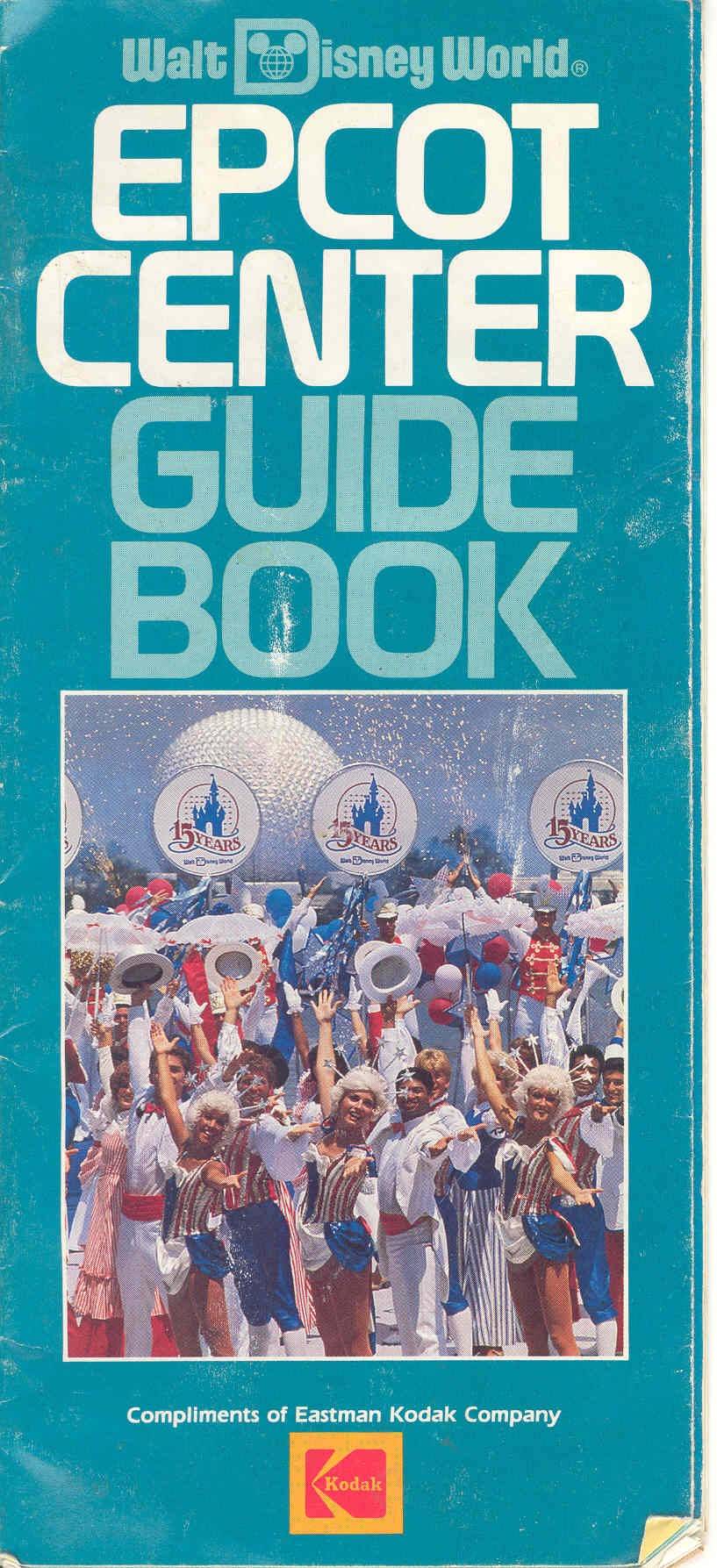 Epcot Center Guide Book 1986