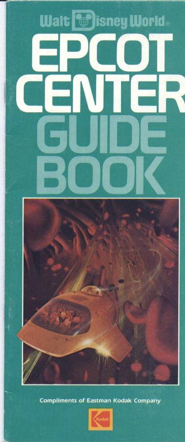 Epcot Center Guide Book 1990