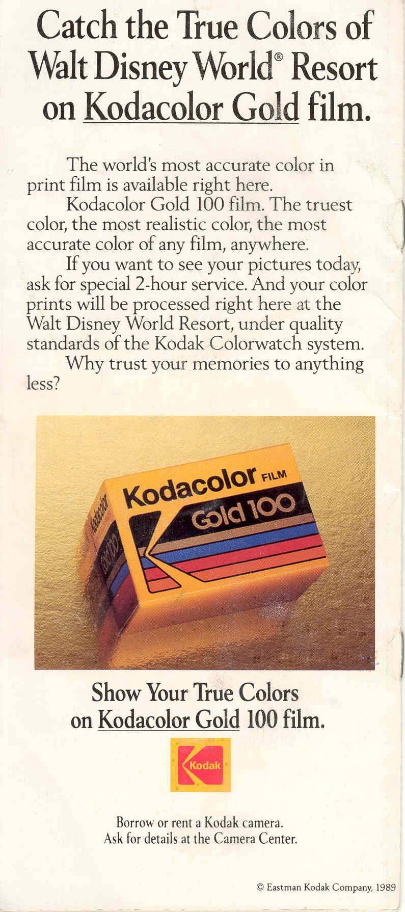 Disney-MGM Studios Guide Book 1989