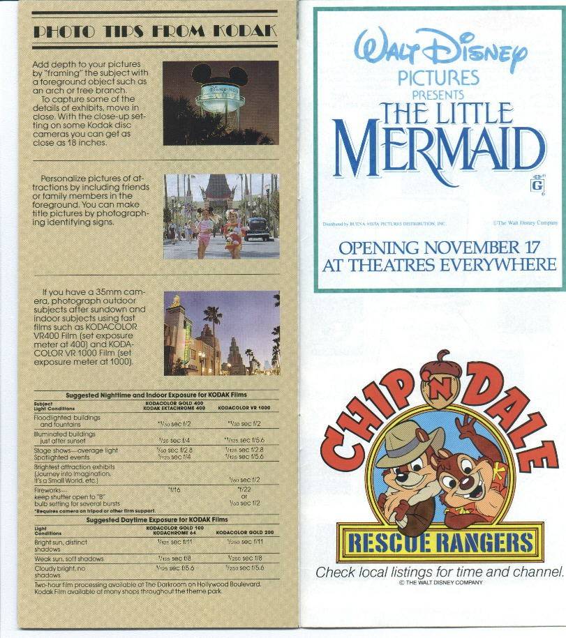 Disney-MGM Studios Guide Book 1990