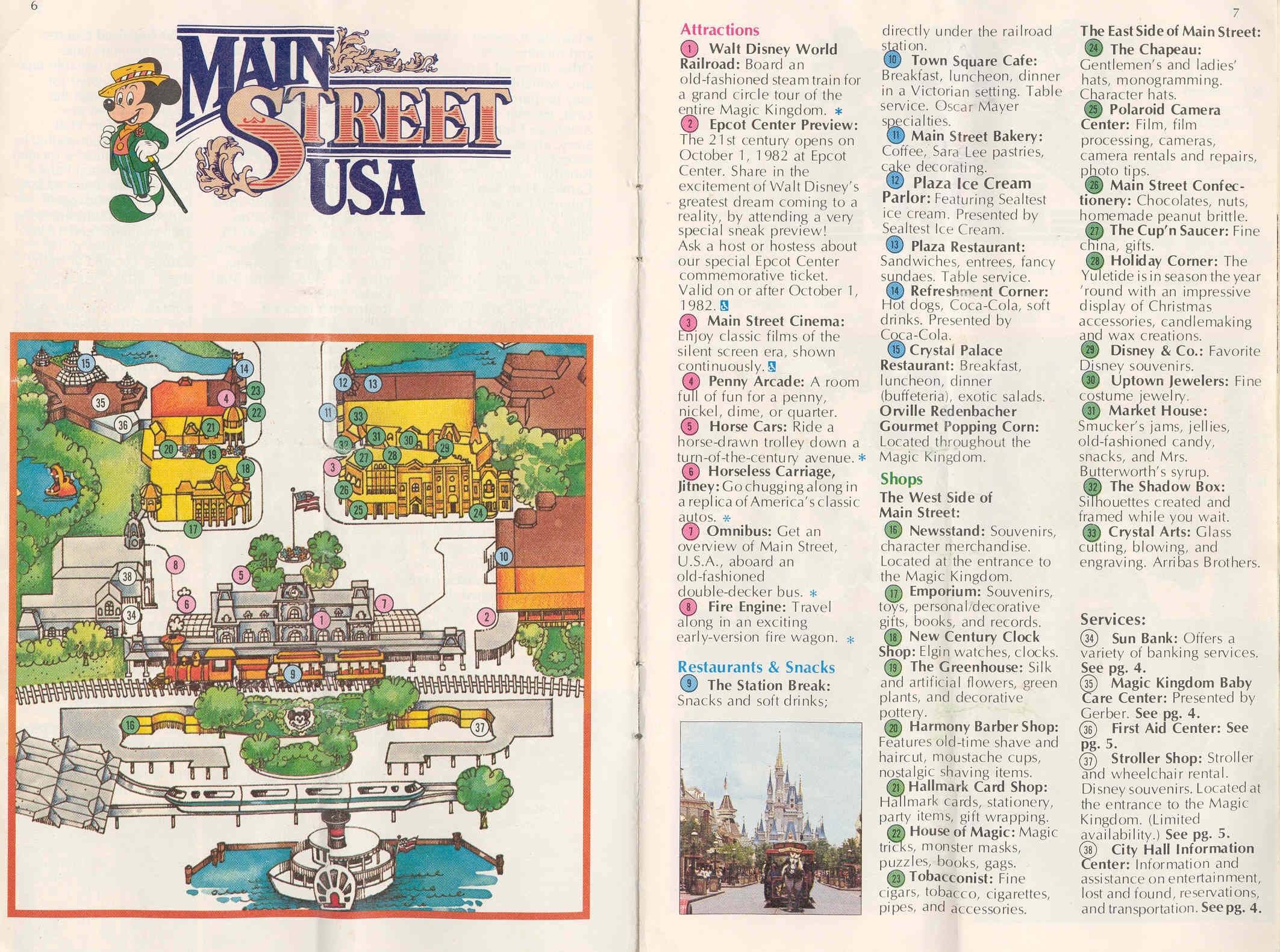 Magic Kingdom Guide Book 1982