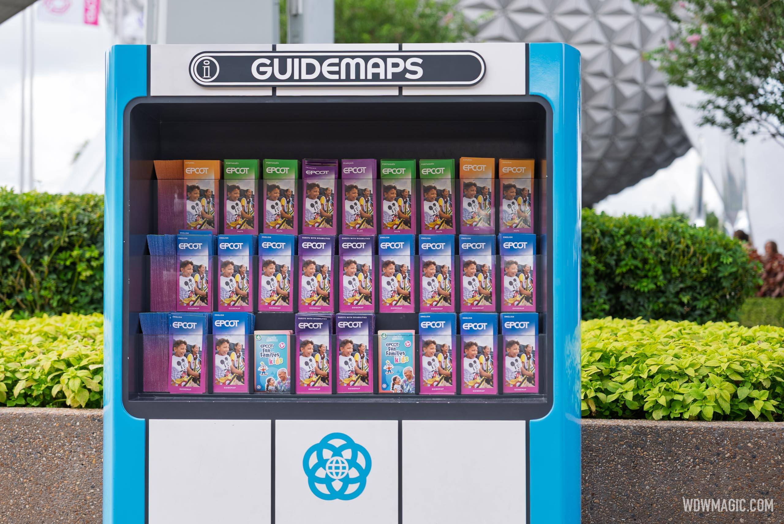 EPCOT Guide Map - July 2024