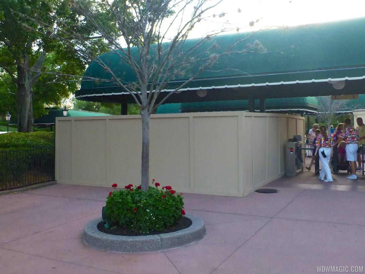PHOTOS - MyMagic+ 'Touch to Enter' RFID turnstiles now being installed at Epcot's International Gateway