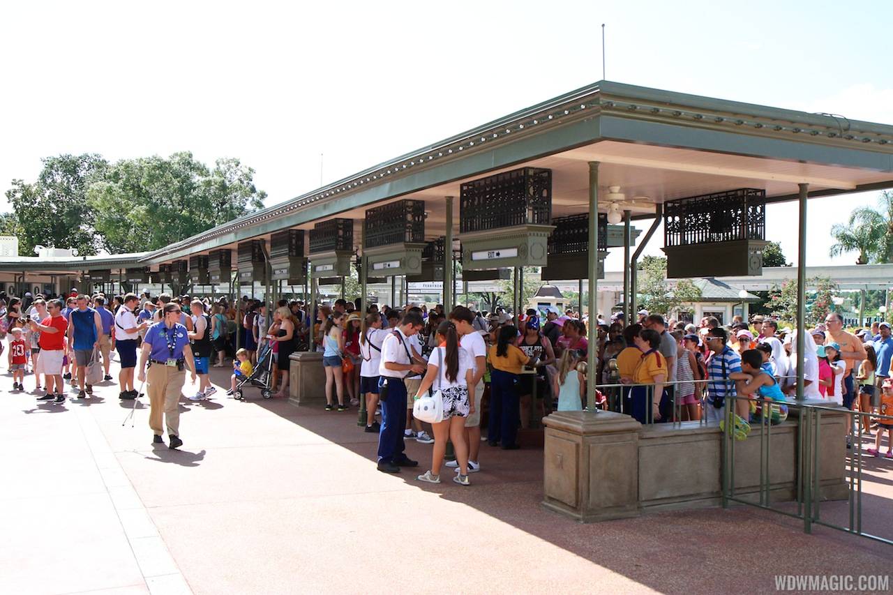 MyMagic+ turnstiles are now by far the most used at the Magic Kingdom