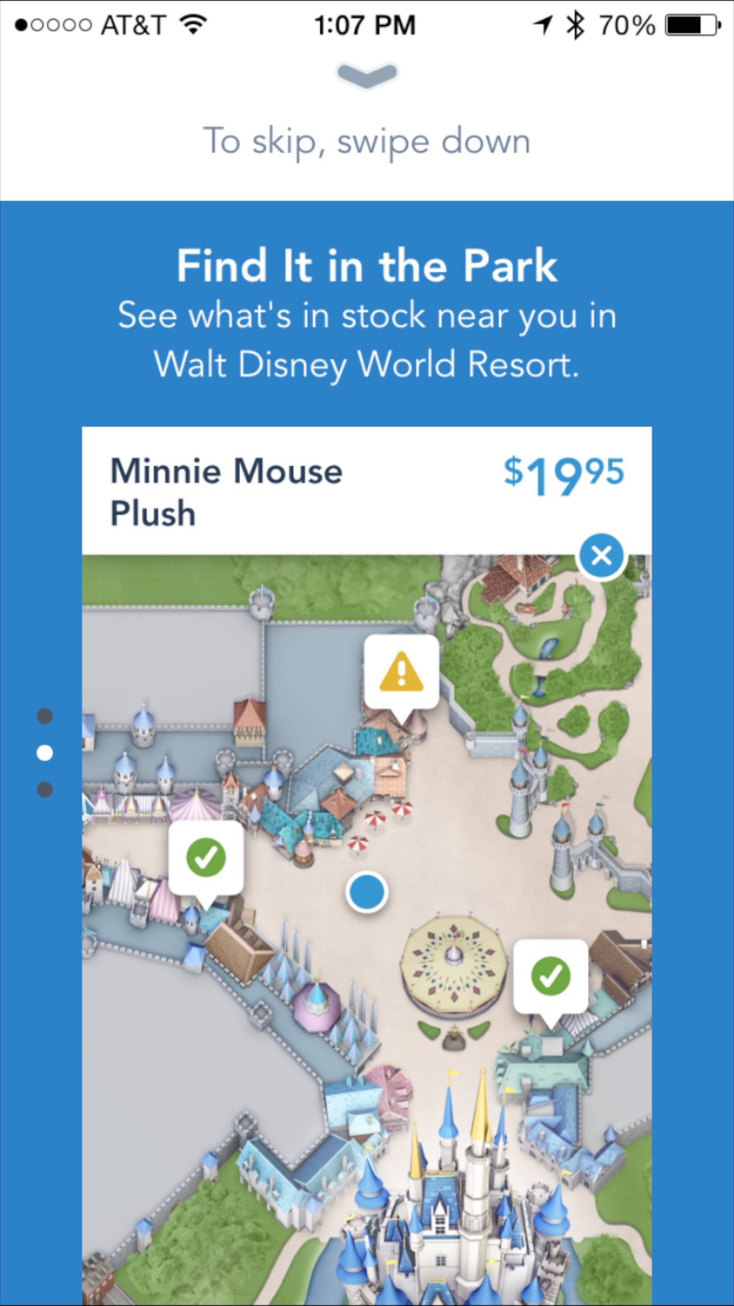 Shop Disney Parks app - Tour