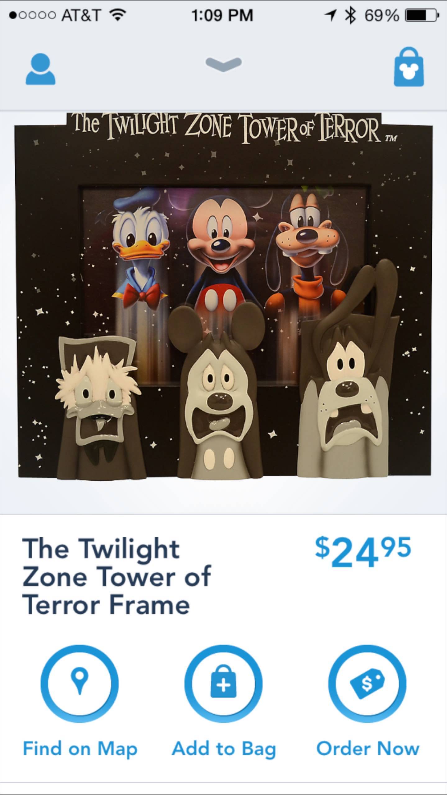 Shop Disney Parks app - Tower of Terror products