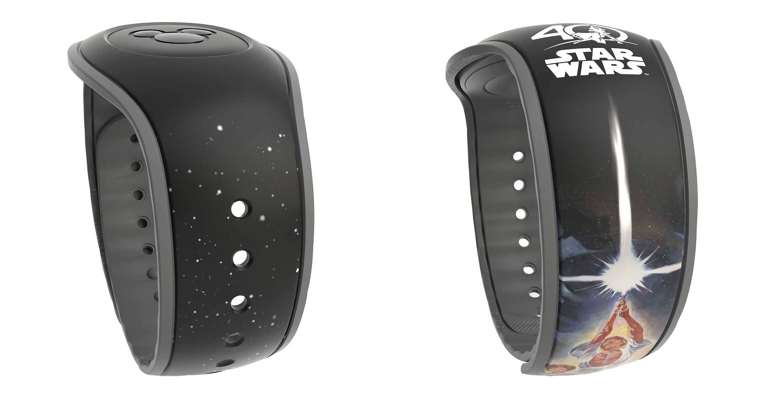 Star Wars 40th Anniversary MagicBand 2 in Black