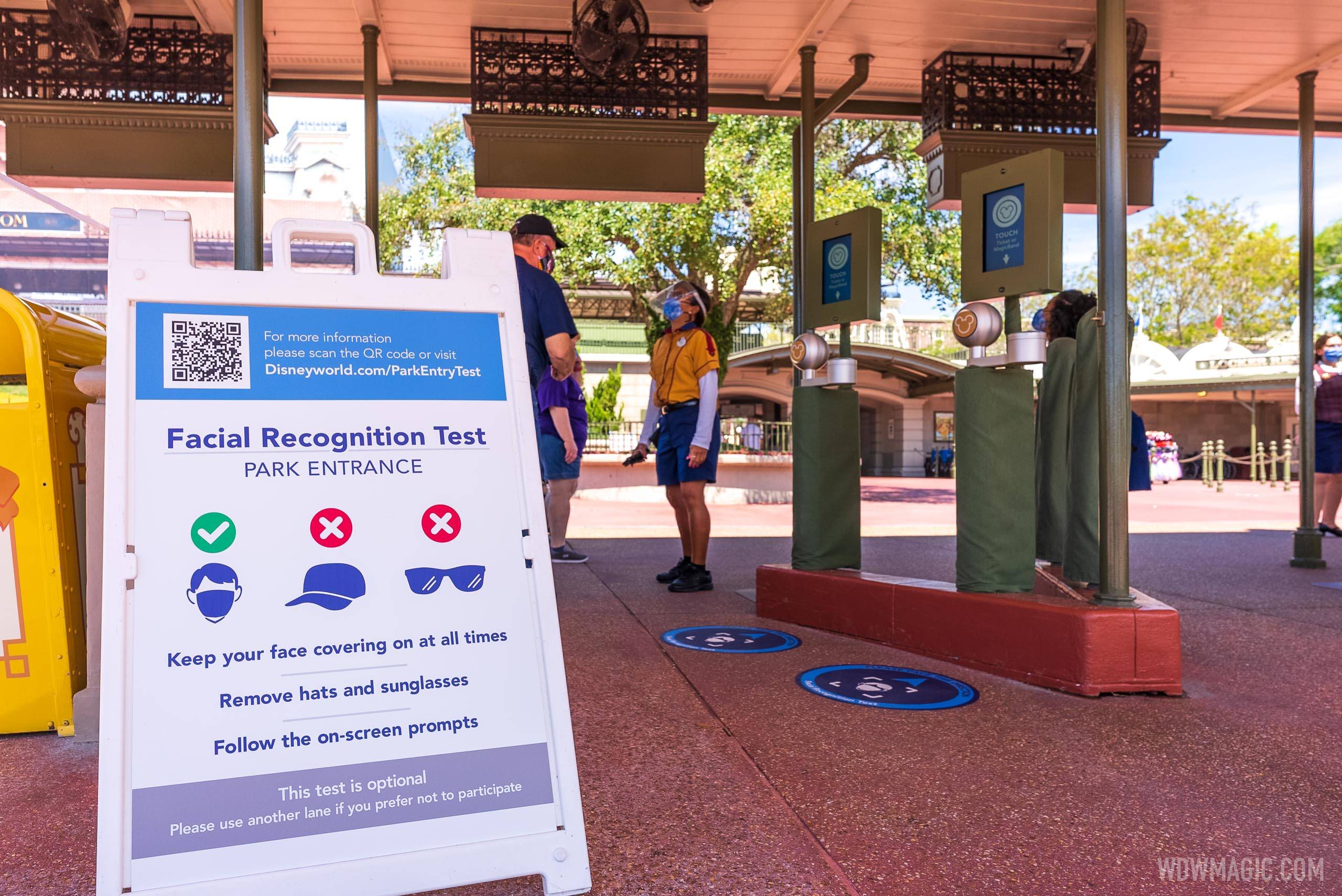 Disney surveying Magic Kingdom facial recognition participants