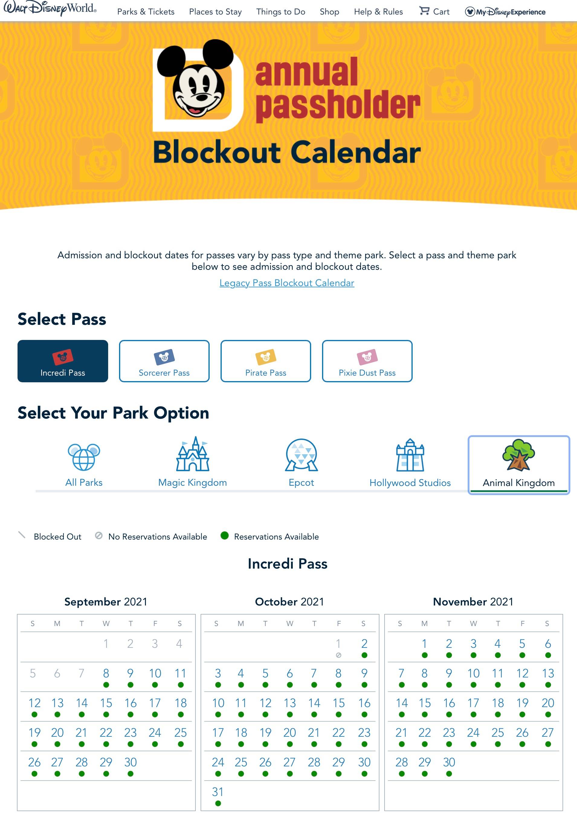 Bug in new Disney Park Pass system prevents some Disney World annual  passholders from making advance theme park reservations