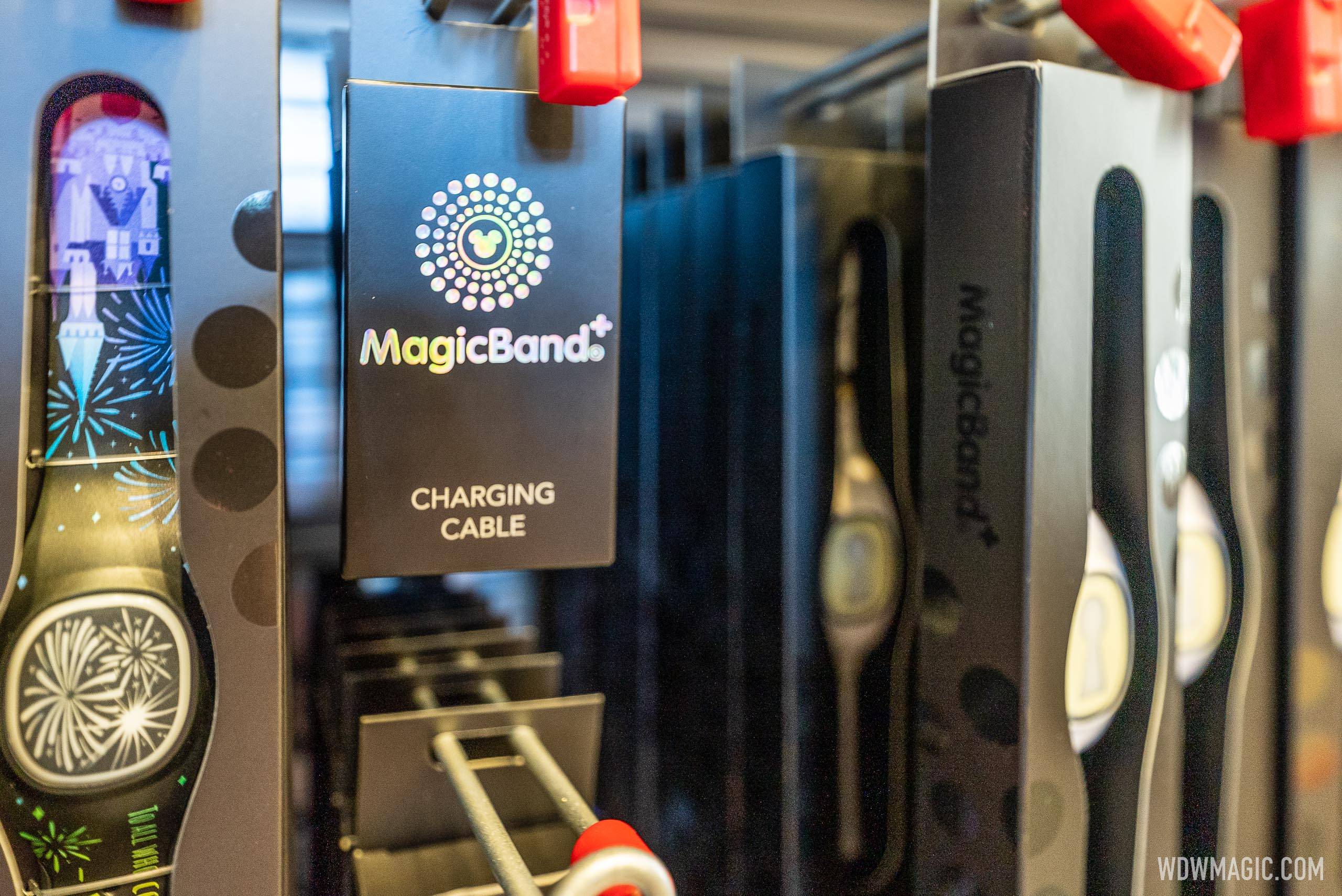 MagicBand+ charging cable is now available for purchase at Walt