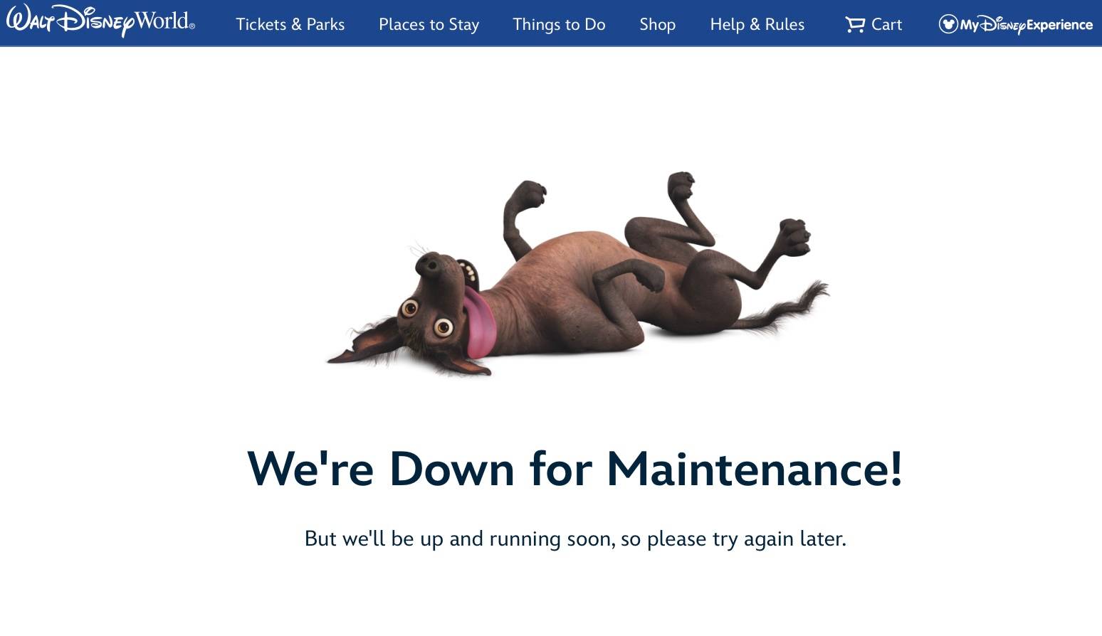 Disney Dining System Back Online, But Beak and Barrel Tavern Still Unavailable