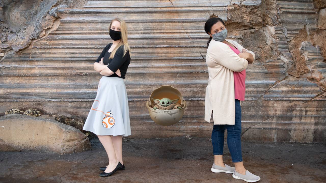 PHOTO - PhotoPass launches Magic Shot featuring The Child from Disney+ The Mandalorian