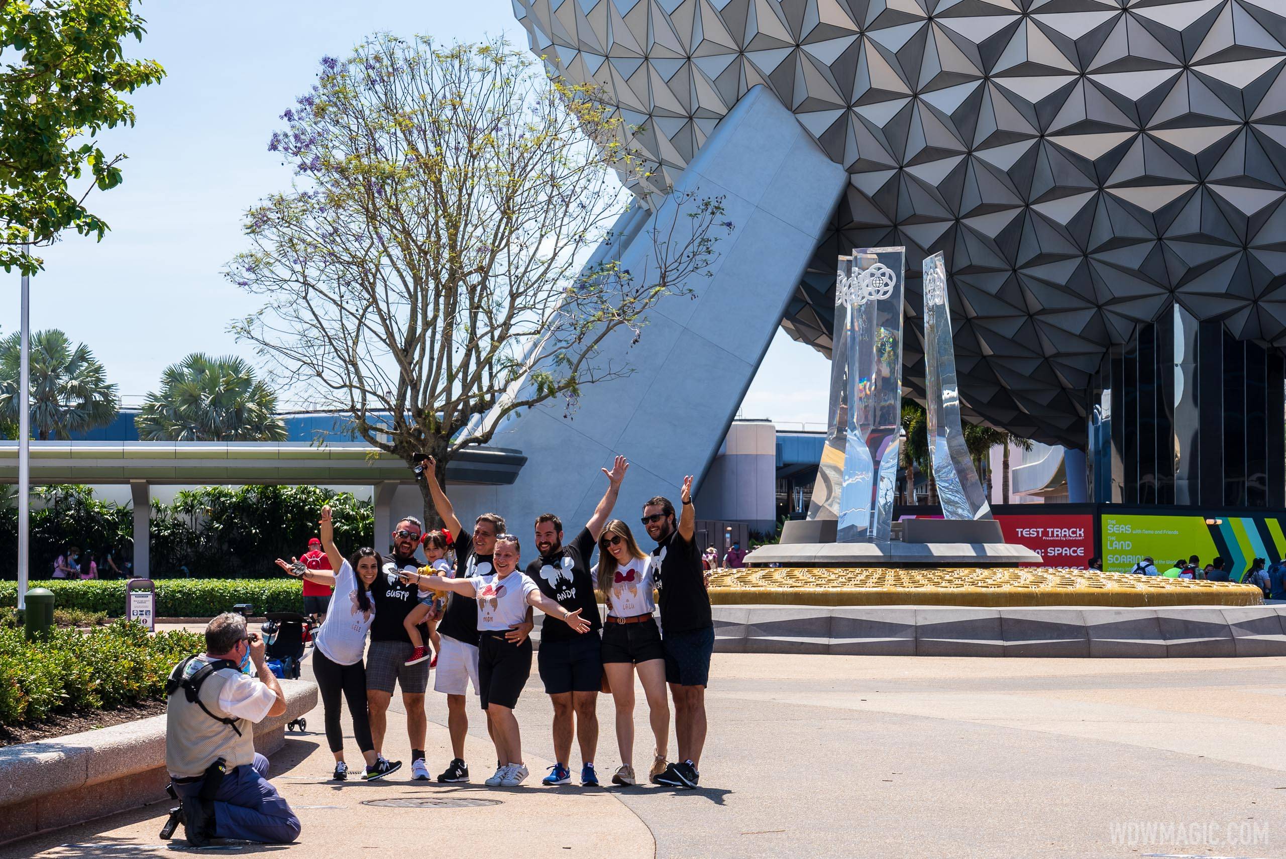 Mask-free photos begin at Walt Disney World theme parks
