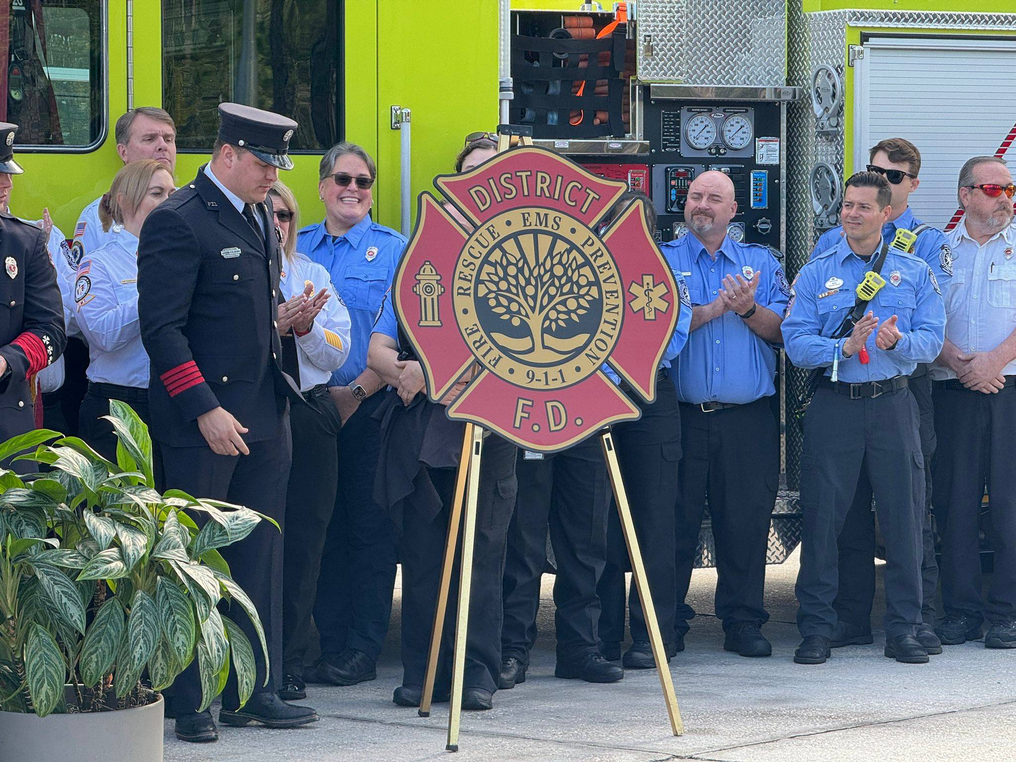 Reedy Creek Fire Department unveils its new name under DeSantis' Central Florida Tourism Oversight District