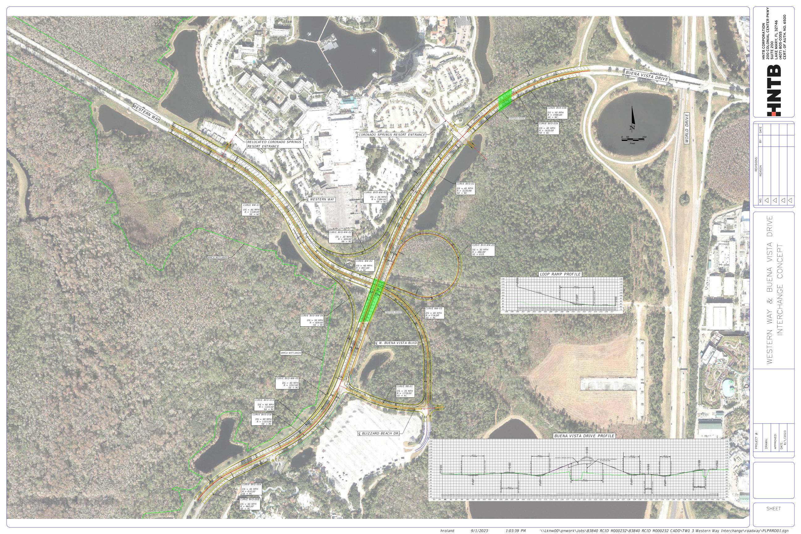 Western Way Expansion and Interchange Redesign Target Disney World Traffic Relief