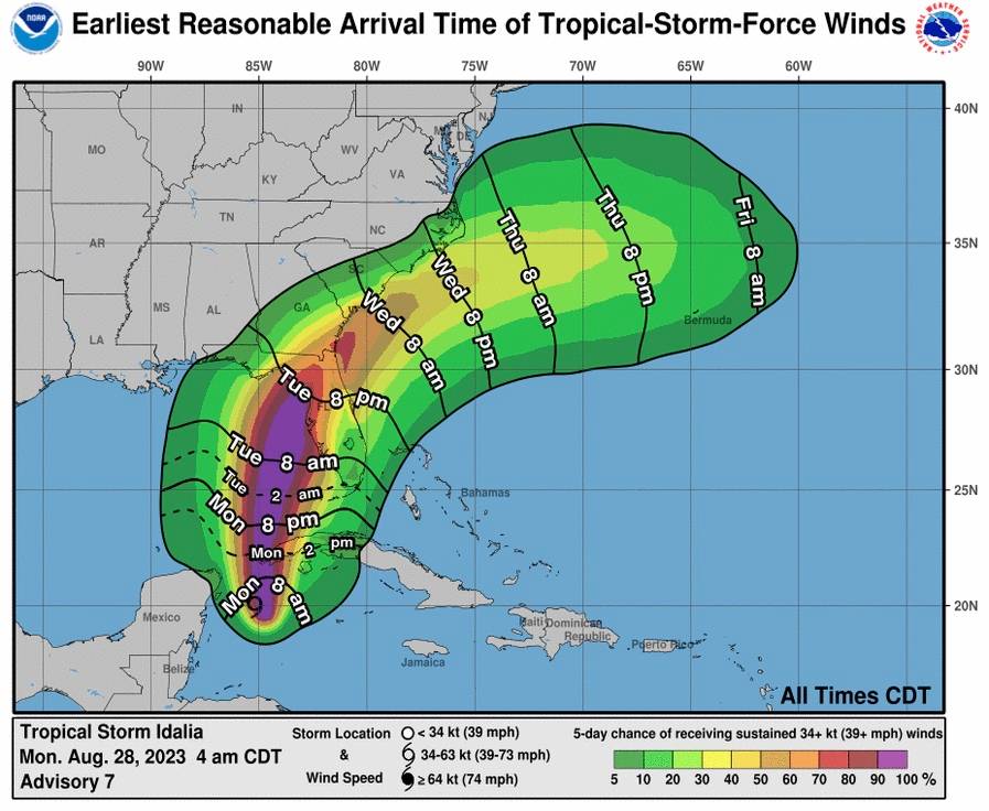 Walt Disney World releases statement on potential major Hurricane Idalia