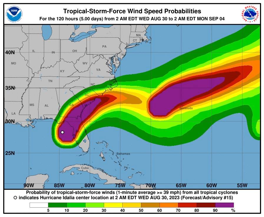 Tornado Watch now in effect for Walt Disney World as Hurricane Idalia makes landfall