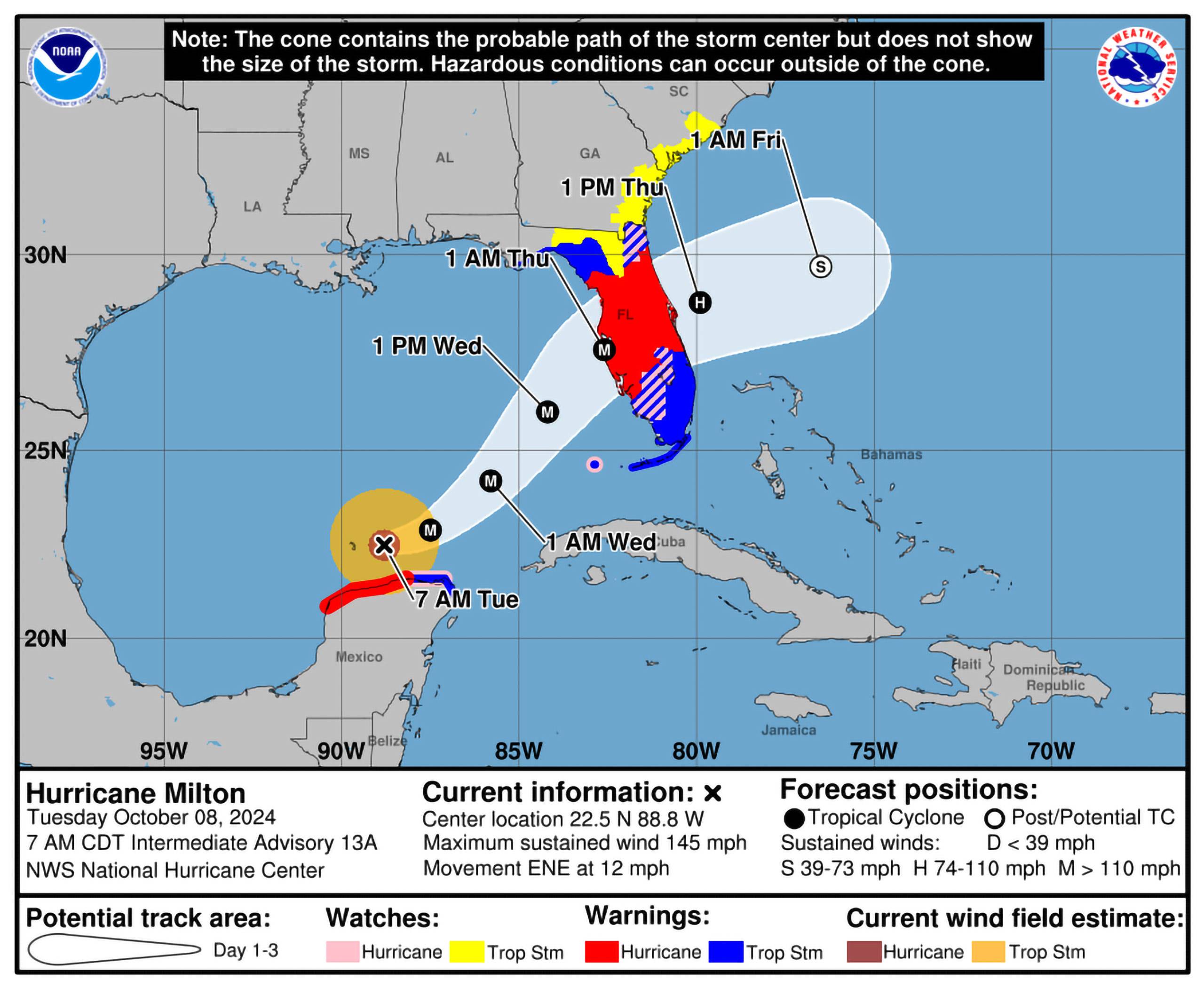 Walt Disney World Announces First Closures Ahead of Hurricane Milton