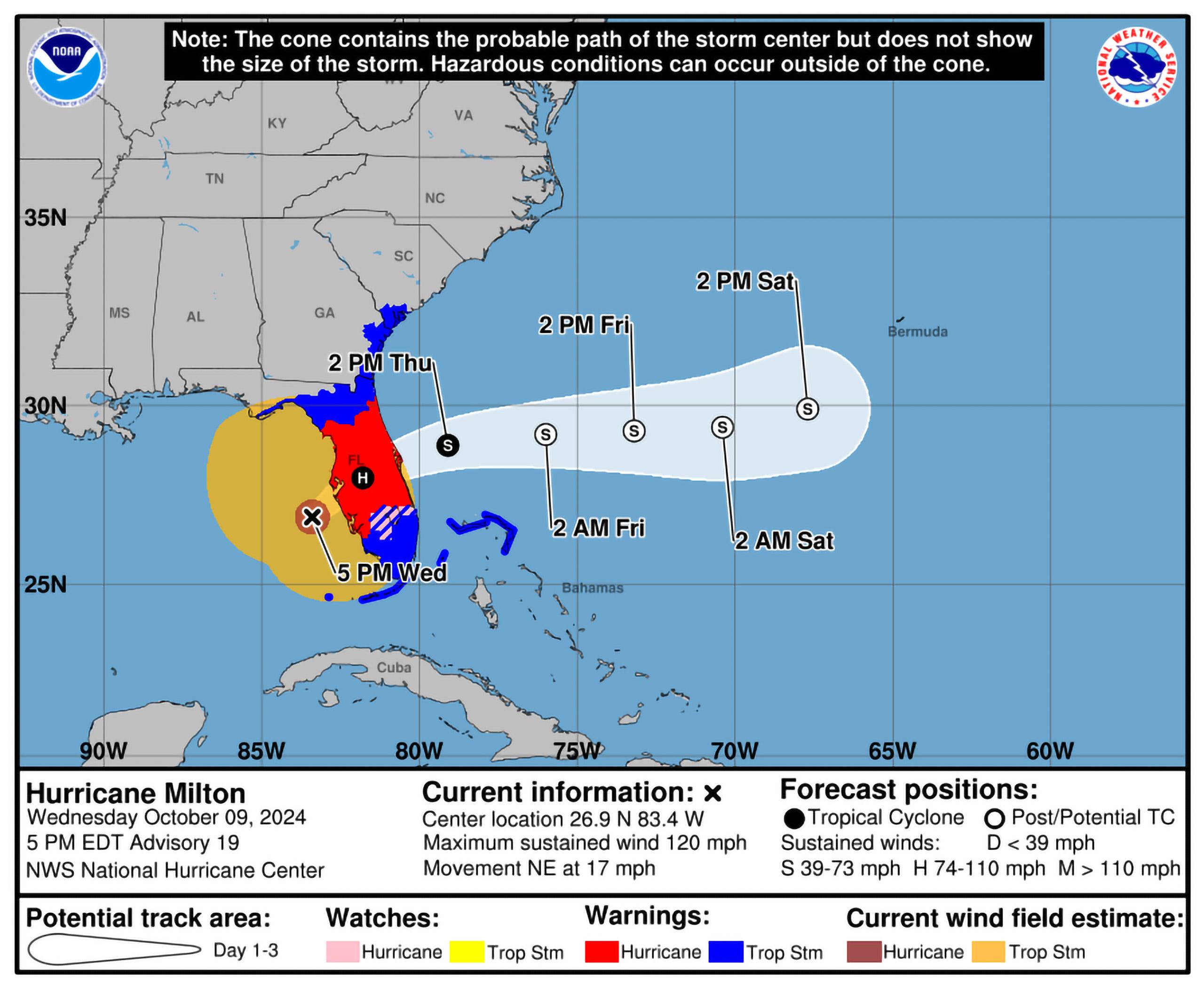 Flash Flood Warning Issued for Walt Disney World Area as Heavy Rainfall Continues from Hurricane Milton