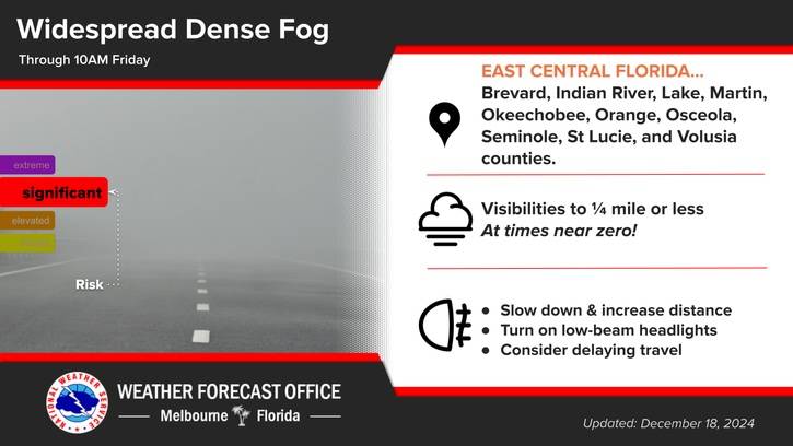 Dense Fog Advisory December 19 2024