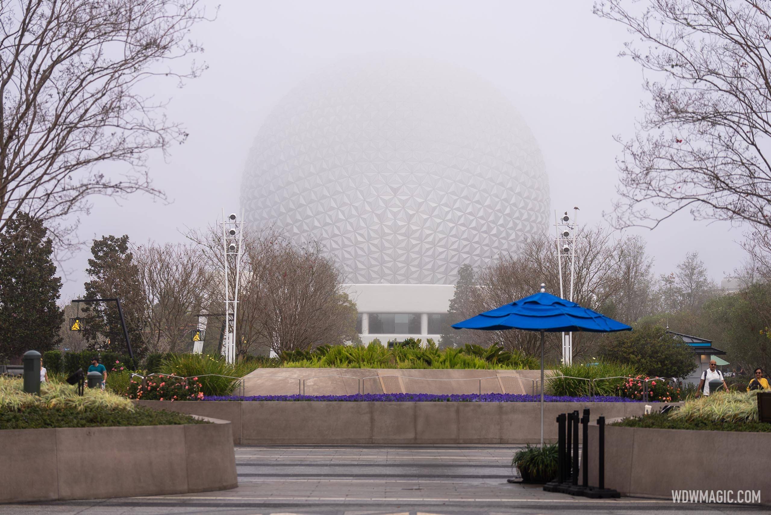 Dense Fog at EPCOT - February, 2025