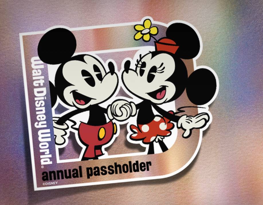 Passholders were able to pickup a Mickey Magnet in March 2022