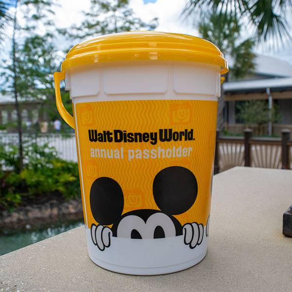 Limited-time Passholder-exclusive Mickey Mouse Popcorn Bucket coming soon to Walt Disney World