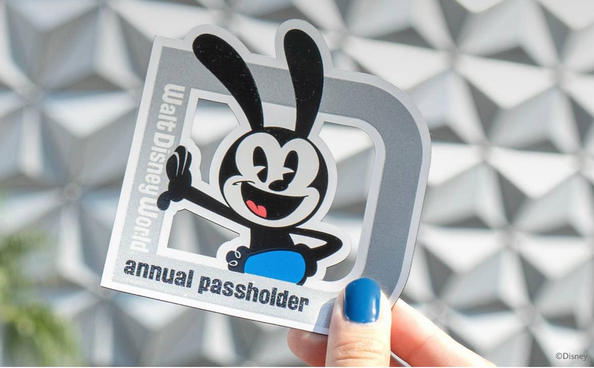 Oswald the Lucky Rabbit Passholder magnet