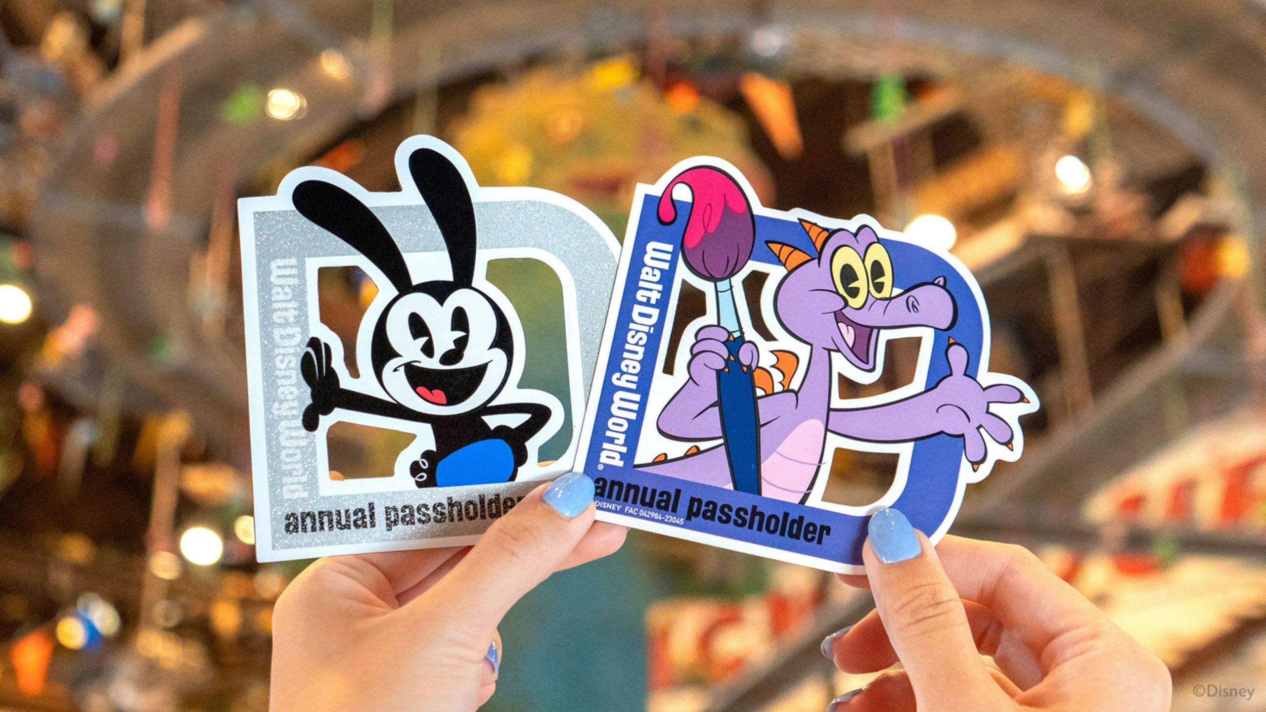 Oswald the Lucky Rabbit Passholder magnet