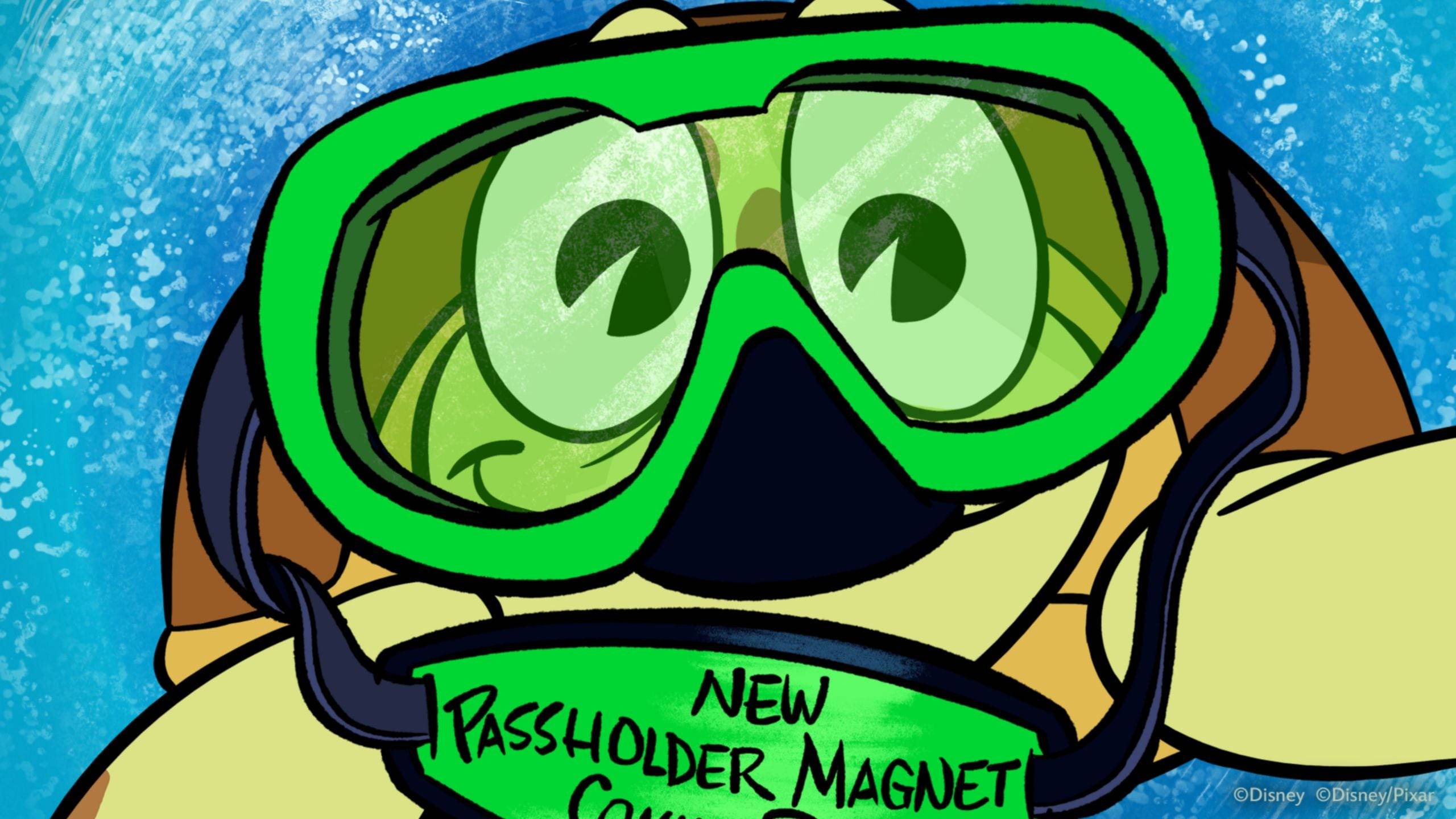Disney World Passholders Can Pick Up New Crush Magnet Starting August 7