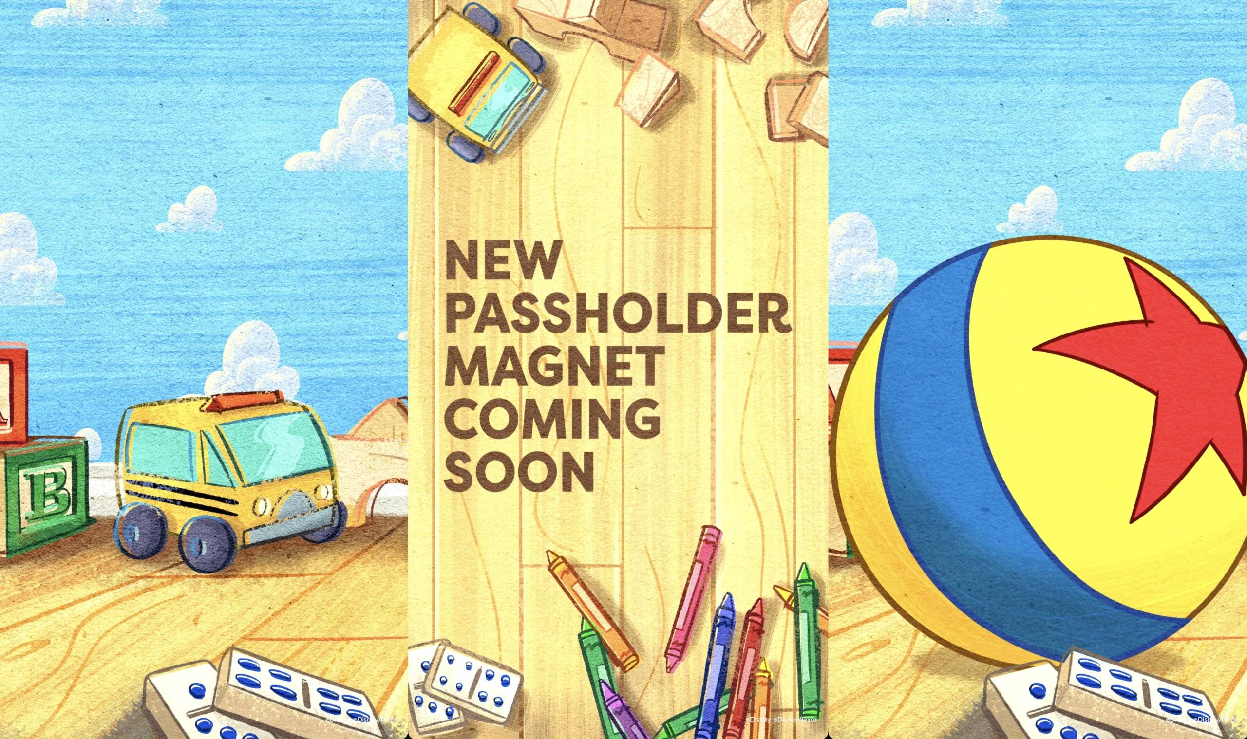 Toy Story Passholder Magnet