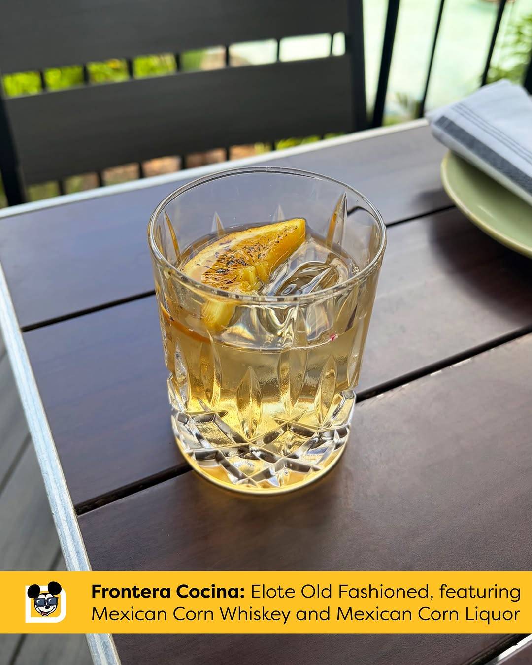 Frontera Cocina Elote Old Fashioned