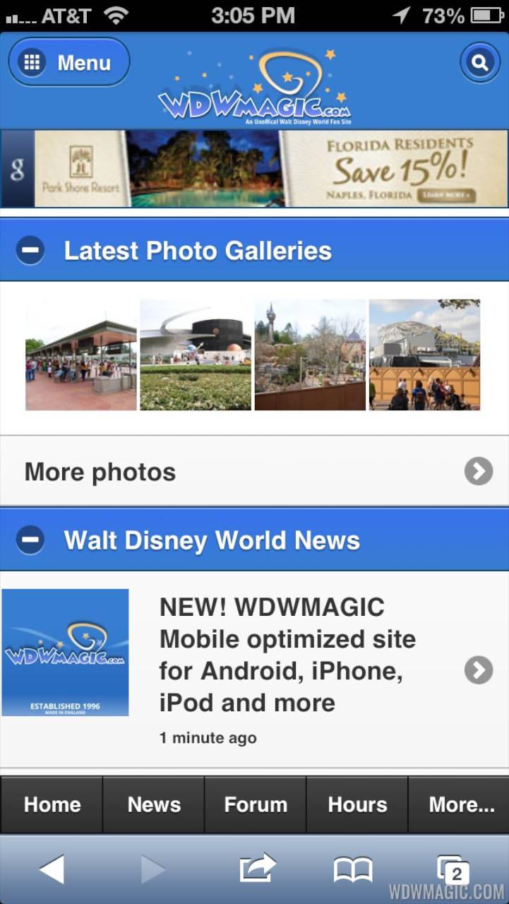 WDWMAGIC Mobile screenshots