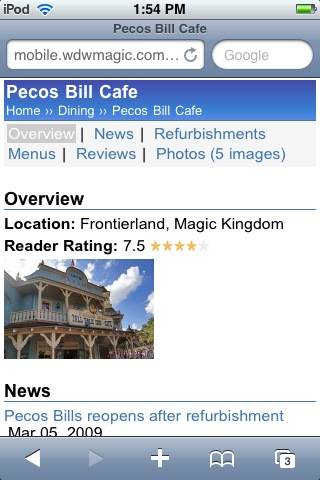 Entire WDWMAGIC site now available on iPhone, iPod and Windows Mobile