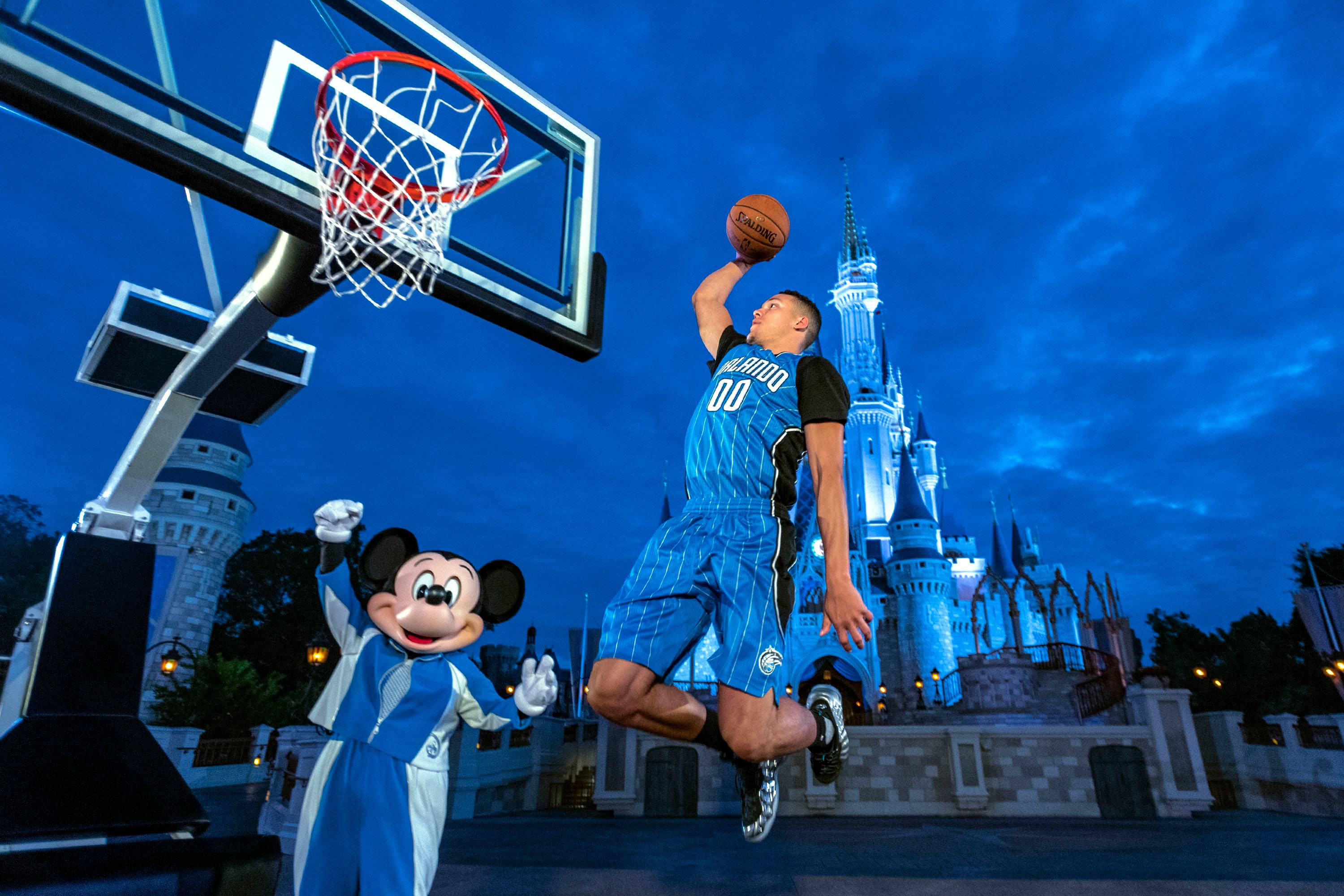 Walt Disney World Resort Orlando Magic jersey sponsorship