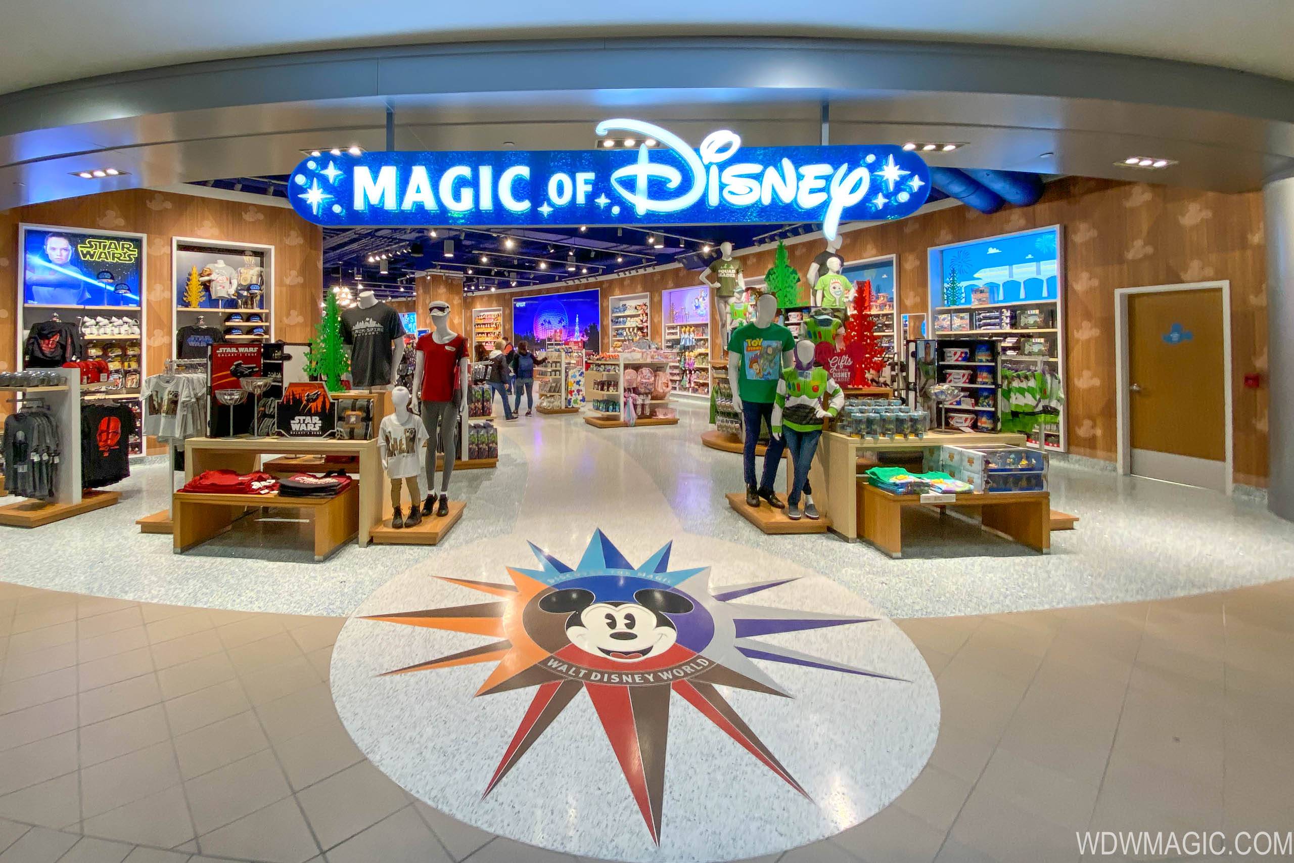 Disney already operates two Disney stores at Orlando International Airport and will add a third
