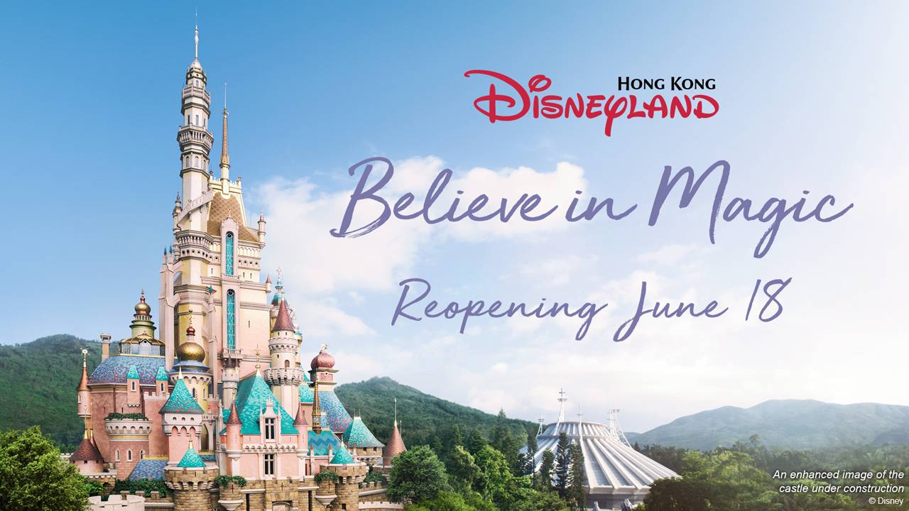 Hong Kong Disneyland Resort to reopen June 18