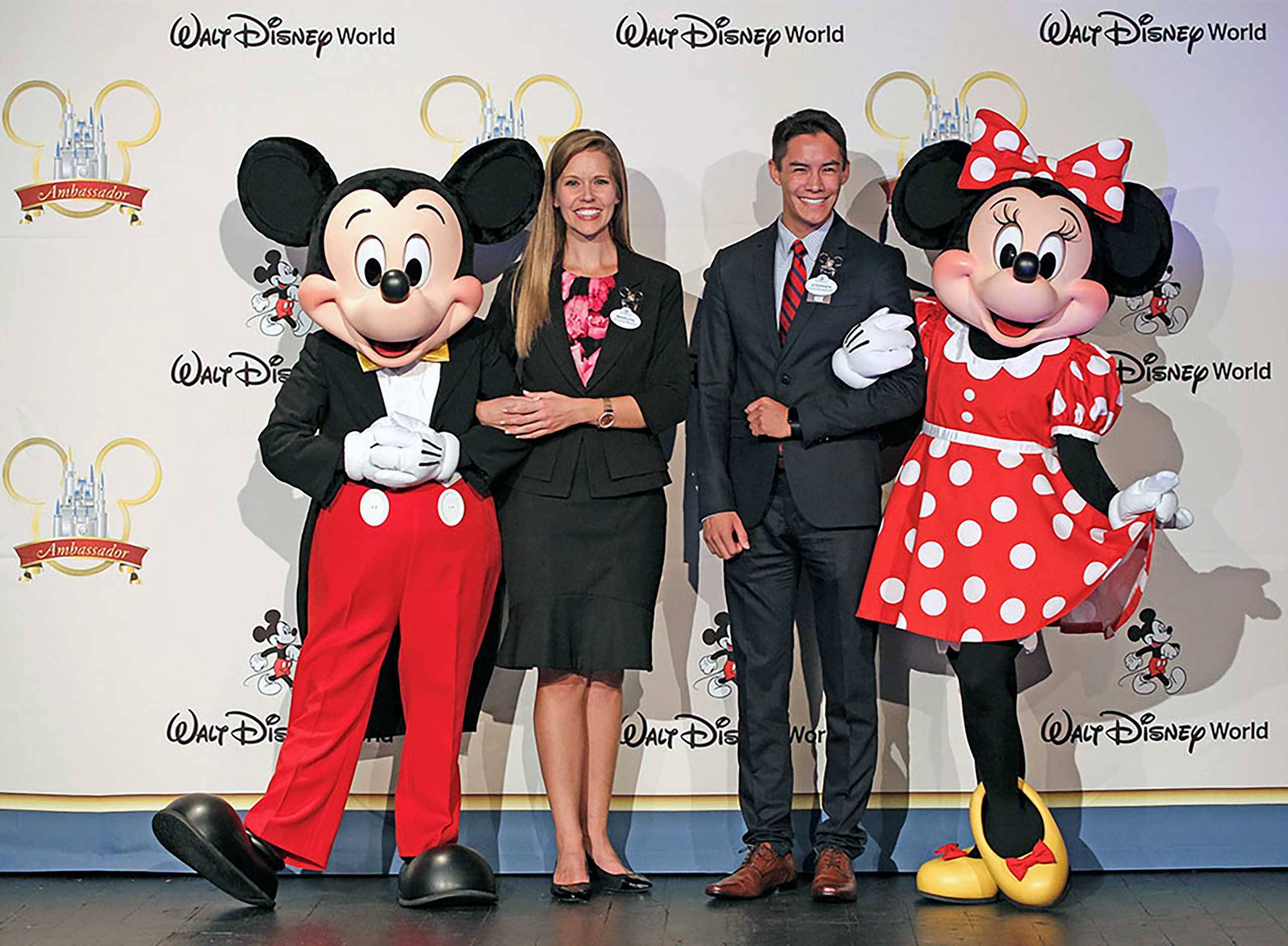 Walt Disney World Ambassadors - Marilyn West and Stephen Lim