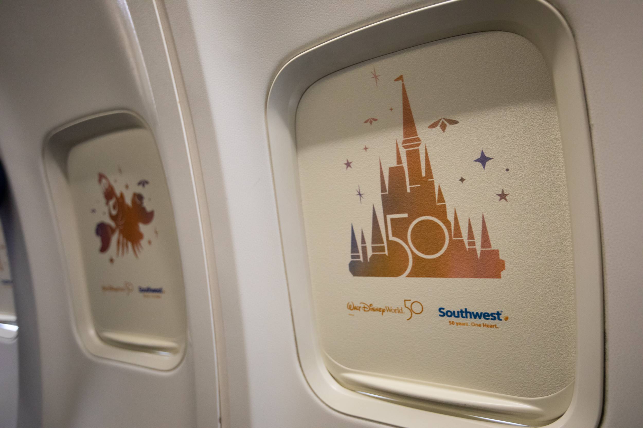 Southwest Airlines and Walt Disney World Resort 50th Anniversary Commemorative Aircraft