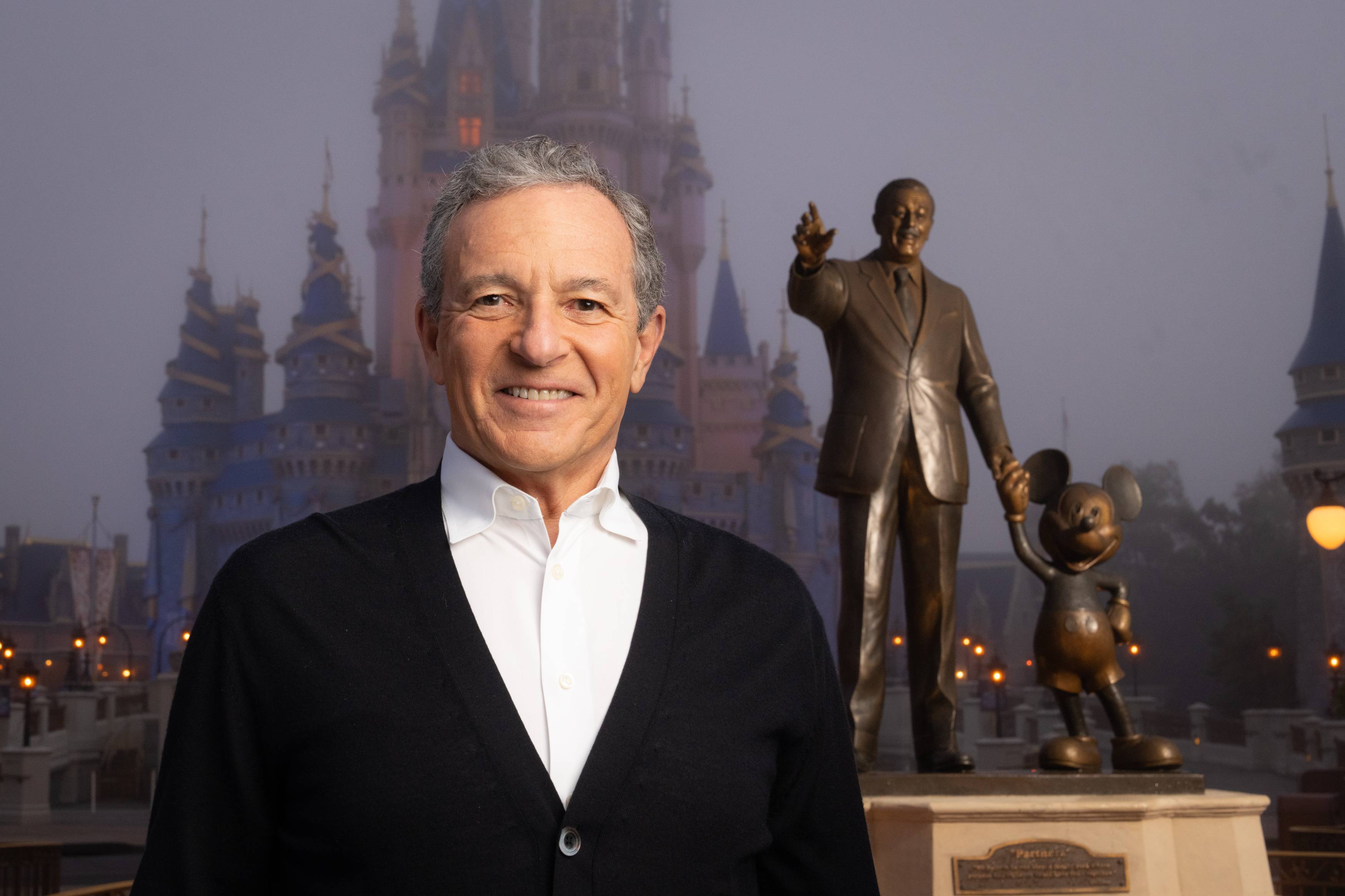 Disney CEO Bob Iger says that theme park demand is softening from peak post-COVID travel