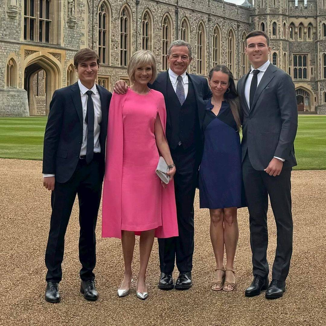 Bob Iger Knighthood at Windsor Castle