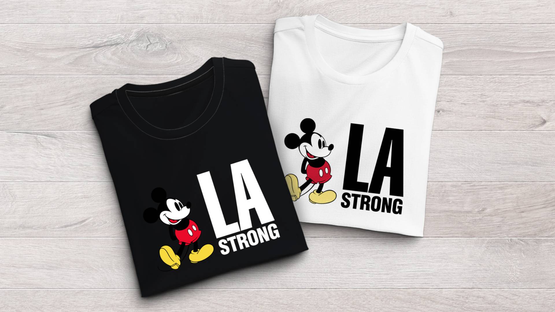 Disney 'LA Strong' Shirt to Support California Wildfire Relief