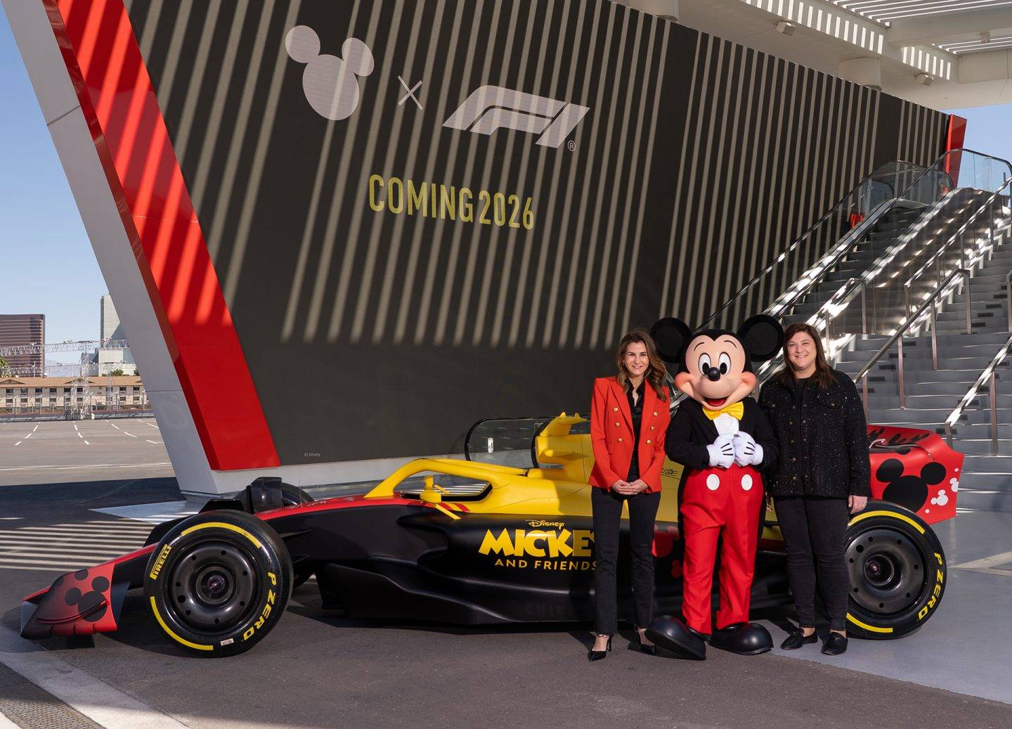 Mickey and Friends Team Up with Formula 1 in Global Collaboration Starting 2026