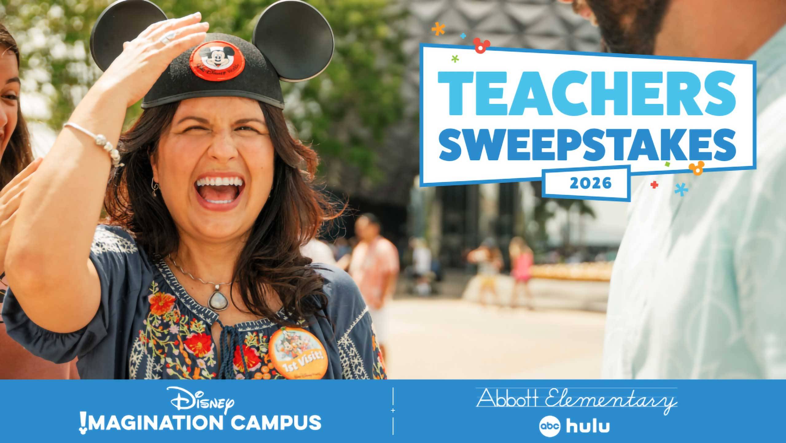 Disney World Announces 2026 Teachers Sweepstakes
