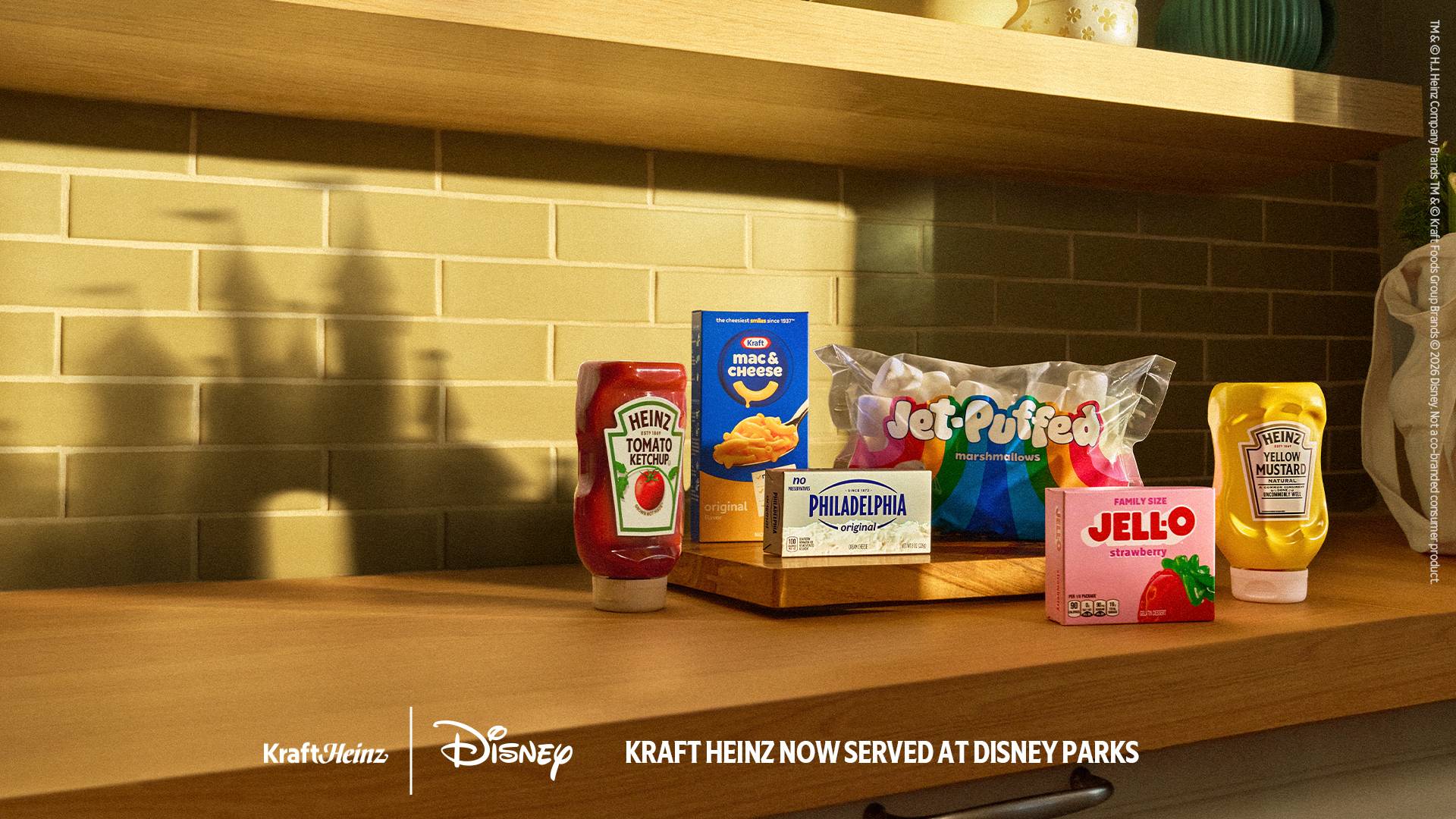 Kraft Heinz Brands Coming to Disney Parks and Cruises