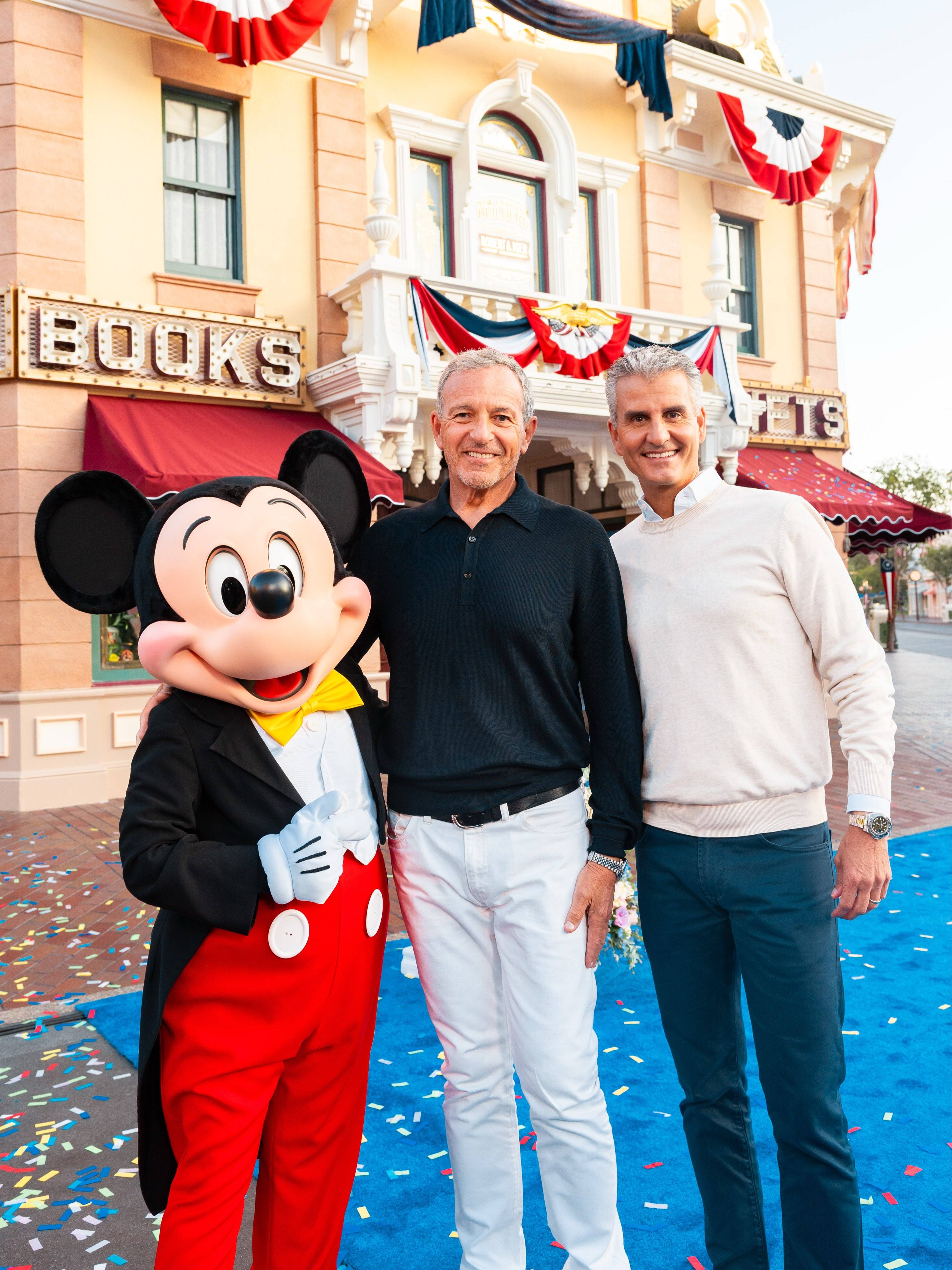 Disney Legend Bob Iger Honored With Main Street U.S.A. Window